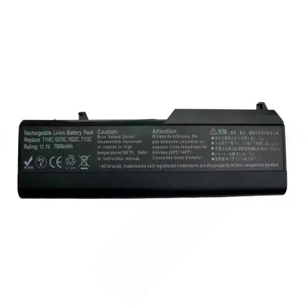 ノートパソコン バッテリー 対応 [DELL]デル T116C K738H T112C