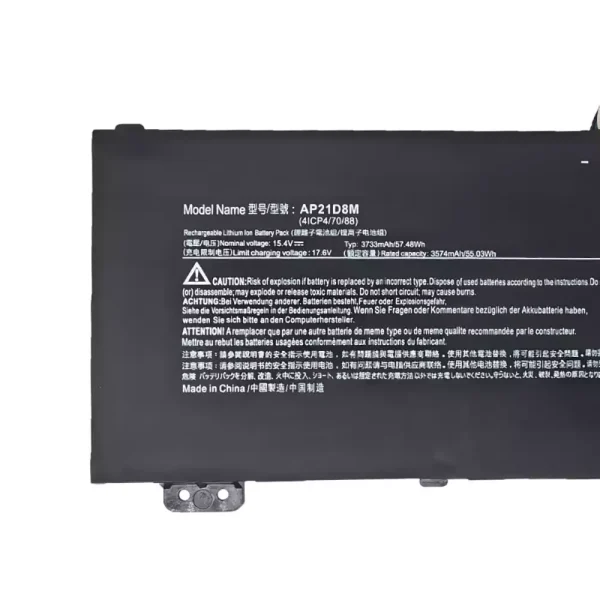 ノートパソコン バッテリー 対応 [ACER]エイサー AP21D8M - 画像 (3)