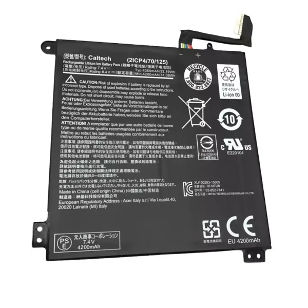 ノートパソコン バッテリー 対応 [ACER]エイサー Caltech