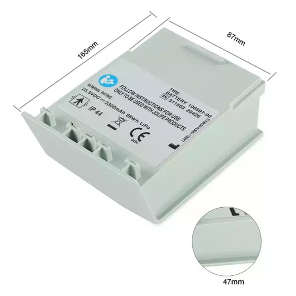 互換 バッテリー 対応 Medtronic LUCAS 2,100597-00 - 画像 (2)