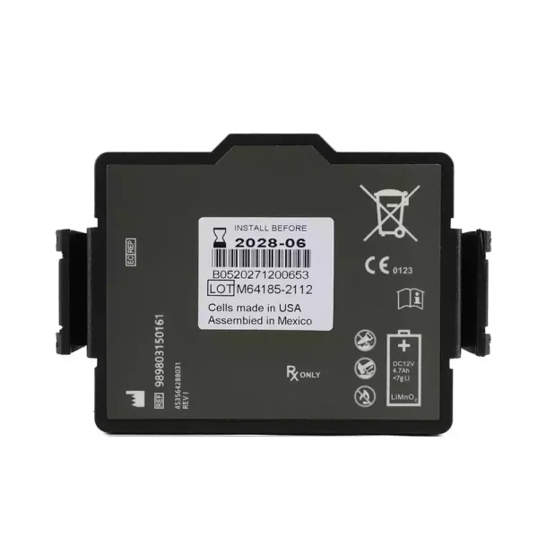 互換 バッテリー 対応 Philips HeartStart FR3 AED 989803150161 453564594921