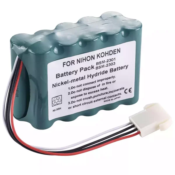 互換 バッテリー 対応 Nihon Kohden I 2301A,Nihon Kohden I 2304A,Unipower B11419,Alphasource AS36011,Interstate Batteries AMED2131