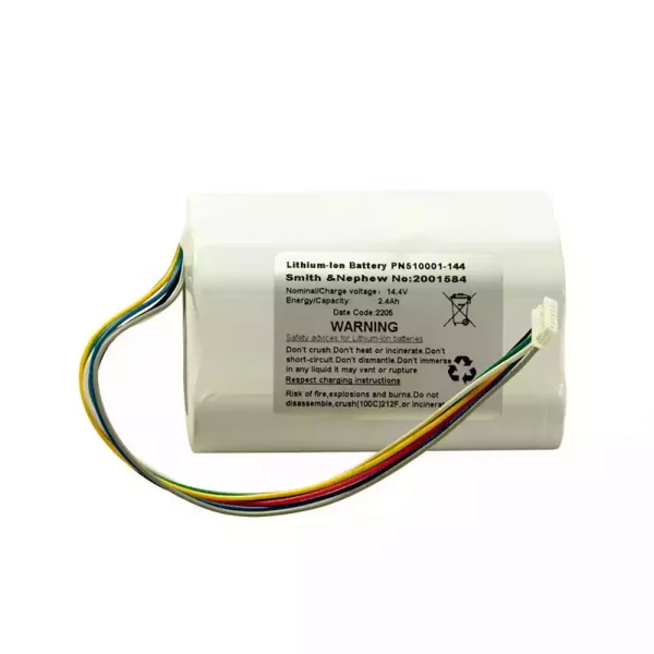 互換 バッテリー 対応 LG144,510001-144,Smith & Nephew No.2001584,RENASYS GO