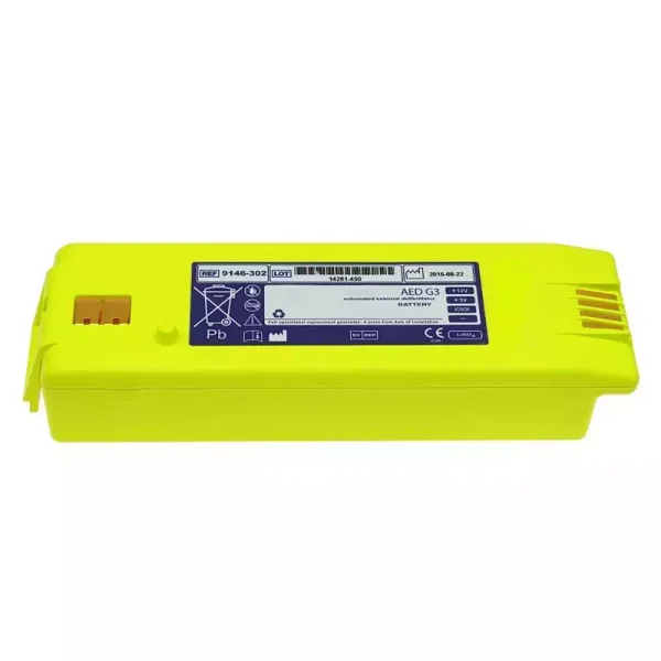 互換 バッテリー 対応 ZOLL Powerheart AED G3,G3 Plus,9142,9146 AED,Powerheart AED G3 9390E,9390A,9300E 9300A