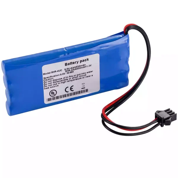 互換 バッテリー 対応 8HR-4UC 9.6V-AAA650MAH 8HR-AAA650mah1.2V