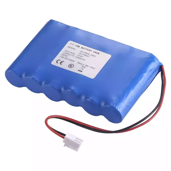 互換 バッテリー 対応 SDI1865E,MEKICS MTV1000 Transport Ventilator - 画像 (3)