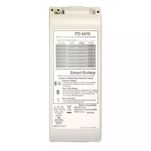 互換 バッテリー 対応 Zoll PD4410