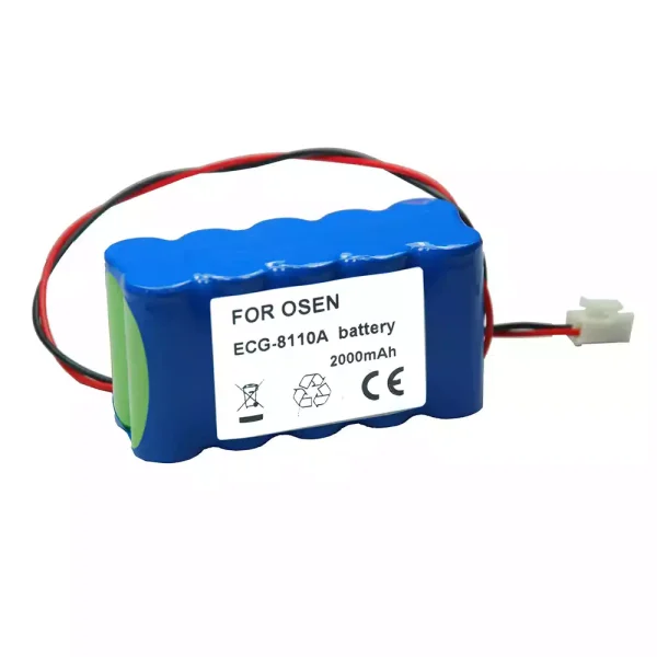 互換 バッテリー 対応 OSEN ECG-8110 ECG-8110A ECG-8130A