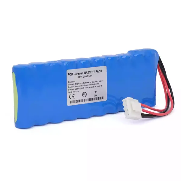 互換 バッテリー 対応 Carewell HX-AA-12-1500 - 画像 (2)