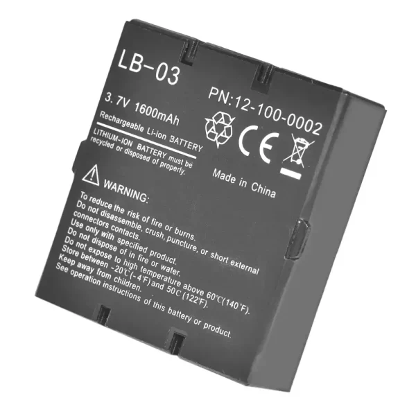 互換 バッテリー 対応 BIOLICHI LB-03 M800 - 画像 (2)