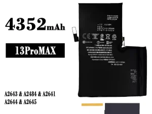 互換 バッテリー A2653 対応 iPhone 13 Pro Max