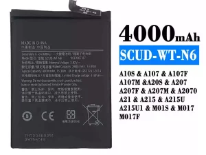 互換 バッテリー SCUD-WT-N6 対応 Samsung A20s/A10s/A207/A107/A107F/A107M/A207F/A207M/A2070/A21/A215/A215U/A215U1/M01S/M017/M017F