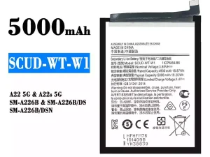 互換 バッテリー SCUD-WT-W1 対応 Samsung A22 5G/A22s 5G
