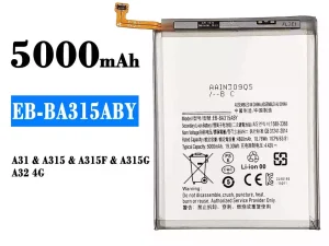 互換 バッテリー EB-BA315ABY 対応 Samsung A31/A315/A315F/A315G/A32 4G
