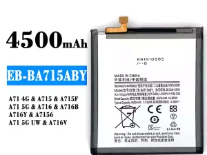互換 バッテリー EB-BA715ABY 対応 Samsung A71 4G/A71 5G/A71 5G UW