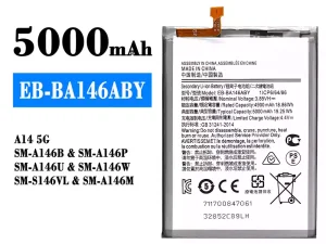 互換 バッテリー EB-BA146ABY 対応 Samsung A14 5G