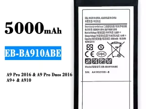 互換 バッテリー EB-BA910ABE 対応 Samsung A9 Pro 2016/A9 Pro Duos 2016/A9+