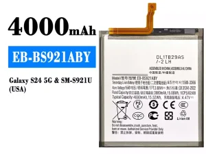 互換 バッテリー EB-BS921ABY 対応 Samsung Galaxy S24 5G