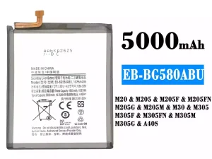 互換 バッテリー EB-BG580ABU 対応 Samsung M20/A40S