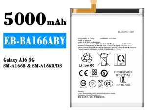 互換 バッテリー EB-BA166ABY 対応 Samsung Galaxy A16 5G