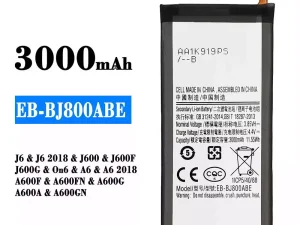 互換 バッテリー EB-BJ800ABE 対応 Samsung J6/J6 2018/A6/A6 2018