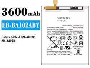 互換 バッテリー EB-BA102ABY 対応 Samsung Galaxy A20e