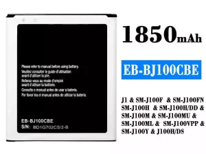 互換 バッテリー EB-BJ100CBE 対応 Samsung J1