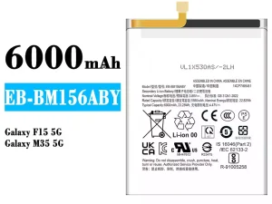互換 バッテリー EB-BM156ABY 対応 Samsung Galaxy F15 5G/Galaxy M35 5G