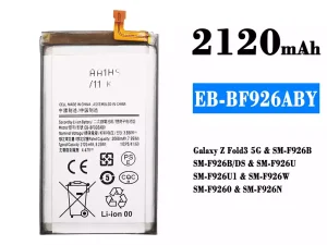 互換 バッテリー EB-BF926ABY 対応 Samsung Galaxy Z Fold 3 5G