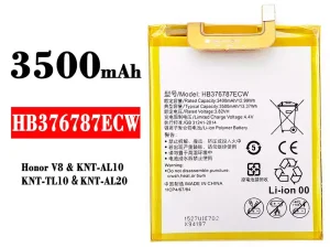 互換 バッテリー HB376787ECW 対応 HUAWEI Honor V8