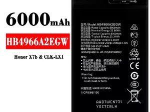 互換 バッテリー HB4966A2EGW 対応 HUAWEI Honor X7b