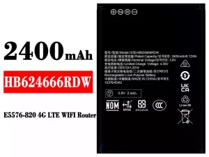 互換 バッテリー HB624666RDW 対応 HUAWEI E5576-820 4G LTE WIFI Router