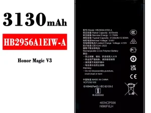 互換 バッテリー HB2956A1EIW-A 対応 HUAWEI Honor Magie V3