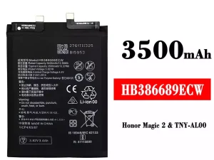 互換 バッテリー HB386689ECW 対応 HUAWEI Honor Magic 2