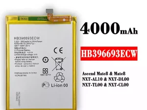 互換 バッテリー HB396693ECW 対応 HUAWEI Mate 8