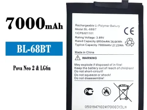 互換 バッテリー BL-68BT 対応 Tecno Pova Neo 2