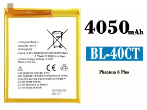 互換 バッテリー BL-40CT 対応 Tecno Phantom 6 Plus / 6+
