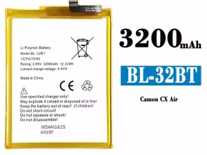 互換 バッテリー BL-32BT 対応 Tecno Camon CX Air