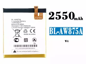 互換 バッテリー BL-AW875A 対応 Tecno W4