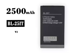 互換 バッテリー BL-25IT  対応 Tecno W2