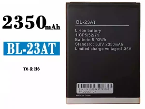 互換 バッテリー BL-23AT 対応 Tecno Y6/H6