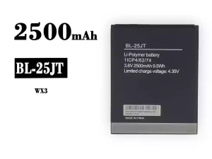 互換 バッテリー BL-25JT 対応 Tecno WX3