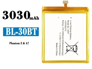互換 バッテリー BL-30BT 対応 Tecno Phantom Z / A7