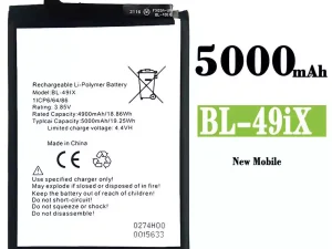 互換 バッテリー BL-49IX 対応 Infinix New Mobile