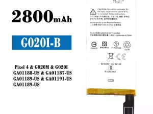 互換 バッテリー G020I-B 対応 Google Pixel 4