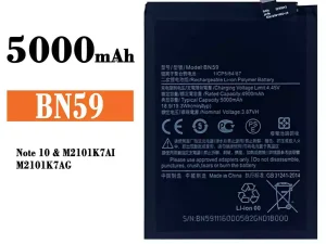 互換 バッテリー BN59 対応 Xiaomi Note 10
