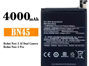 互換 バッテリー BN45 対応 Xiaomi Redmi Note 5 / Redmi Note 5 Pro