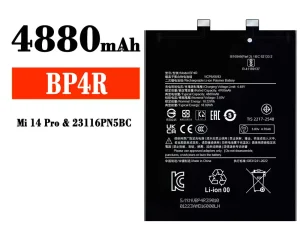 互換 バッテリー BP4R 対応 Xiaomi Mi 14 Pro