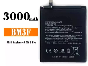 互換 バッテリー BM3F 対応 Xiaomi Mi 8 Explorer / Mi 8 Pro