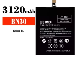 互換 バッテリー BN30 対応 Xiaomi Redmi 4A
